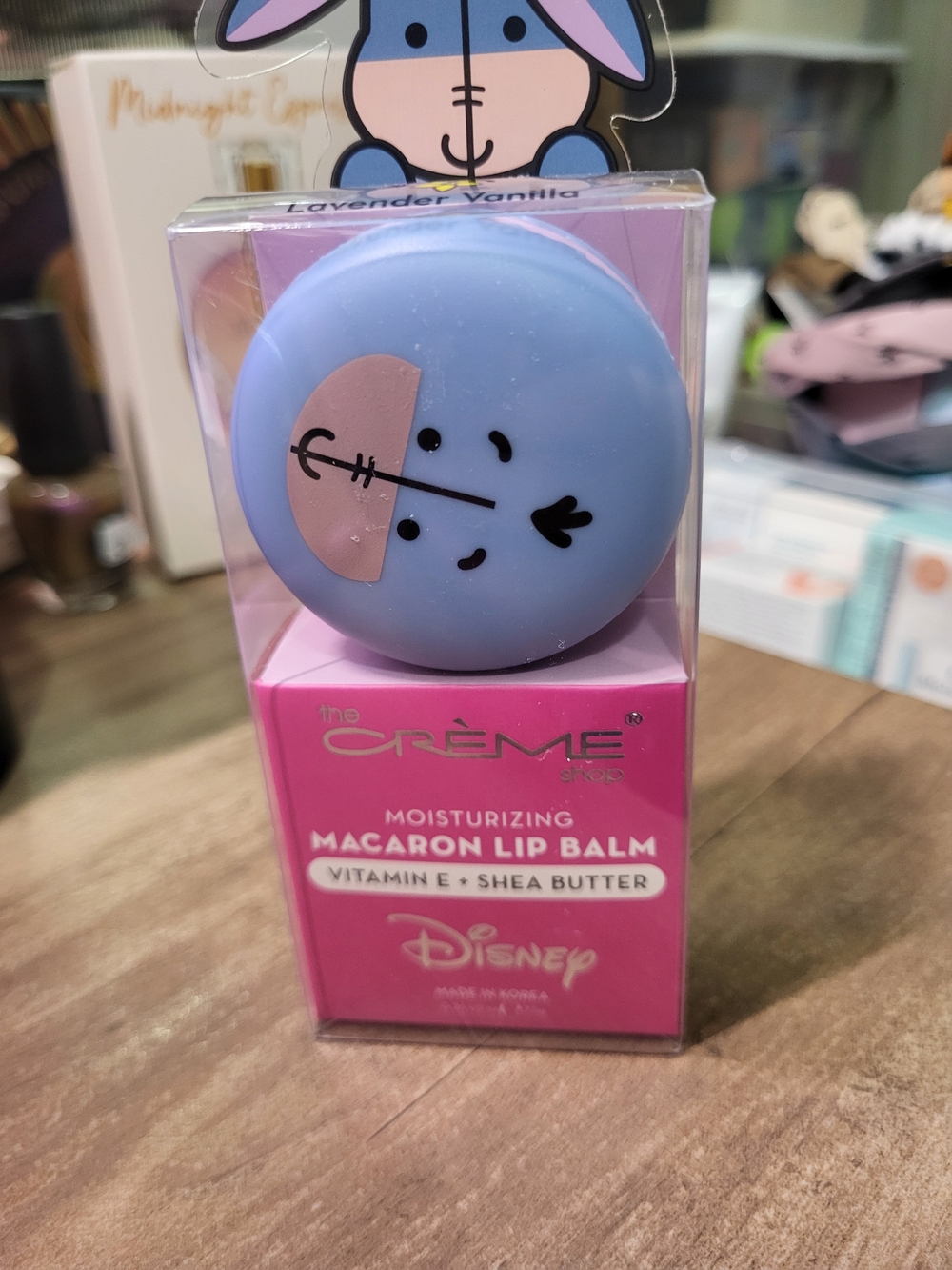 Disney Lavender Vanilla Macaron Moisturizing Lip Balm